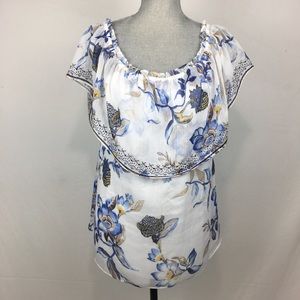 White House Black Market Blouse Size XLP